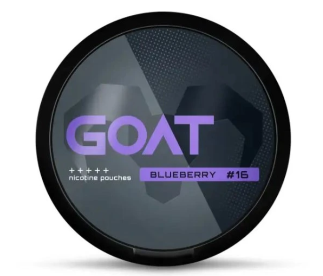 GOAT nikotinové sáčky - Blueberry 16mg
