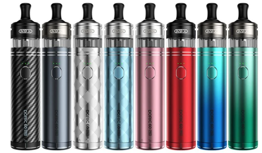 VooPoo Doric 60 Pro Pod Kit Barva: Glow Pink