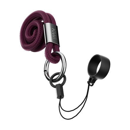 Šňůrka pro zavěšení na krk KIWI Barva: Red Velvet