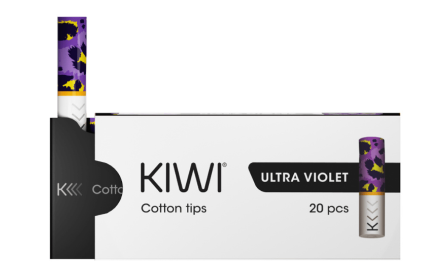 Náhradní filtrové náustky KIWI 20ks Barva: Ultra Violet