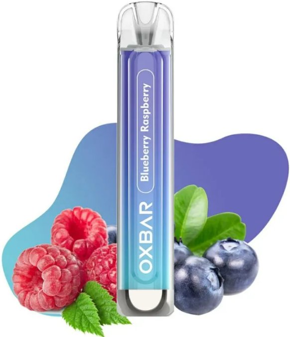 OXVA OXBAR C800 jednorázová e-cigareta - Blueberry Raspberry (Borůvka a malina) 16mg