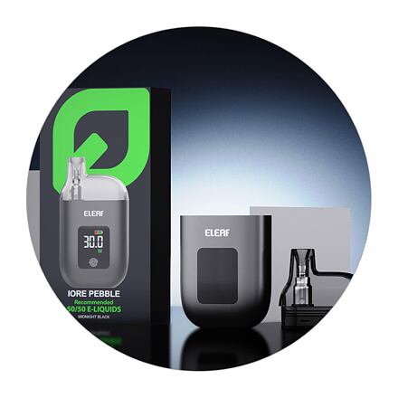 iSmoka-Eleaf Eleaf Iore Pebble Pod Kit Barva: Space Grey (obrázek 9)