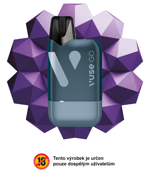 Vuse Go Reload 1000 Box Kit - Grape Ice 18mg