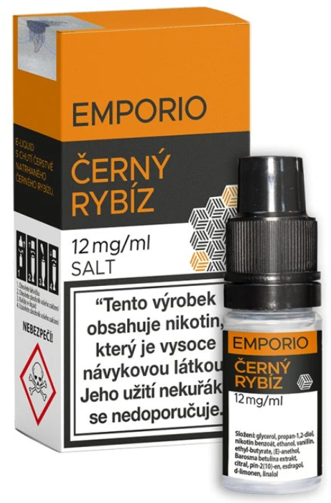 e-liquid EMPORIO Nic Salt Černý Rybíz 10ml Obsah nikotinu: 20 mg