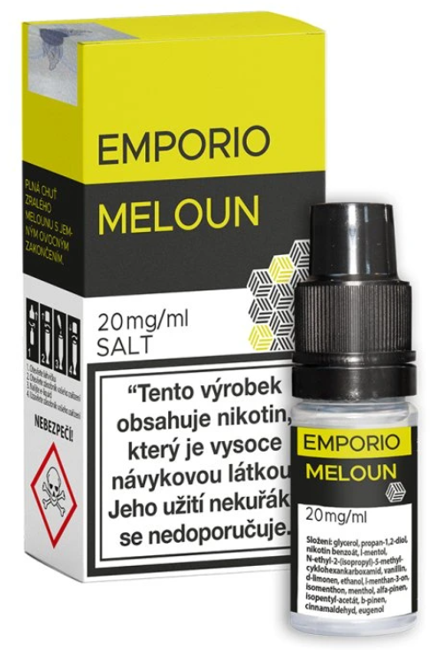 e-liquid EMPORIO Nic Salt Meloun 10ml Obsah nikotinu: 12 mg