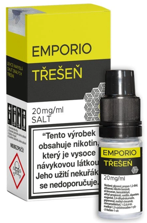 e-liquid EMPORIO Nic Salt Třešeň 10ml Obsah nikotinu: 20 mg