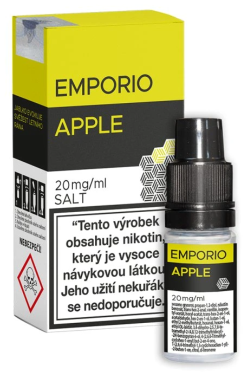 e-liquid EMPORIO Nic Salt Apple 10ml Obsah nikotinu: 12 mg
