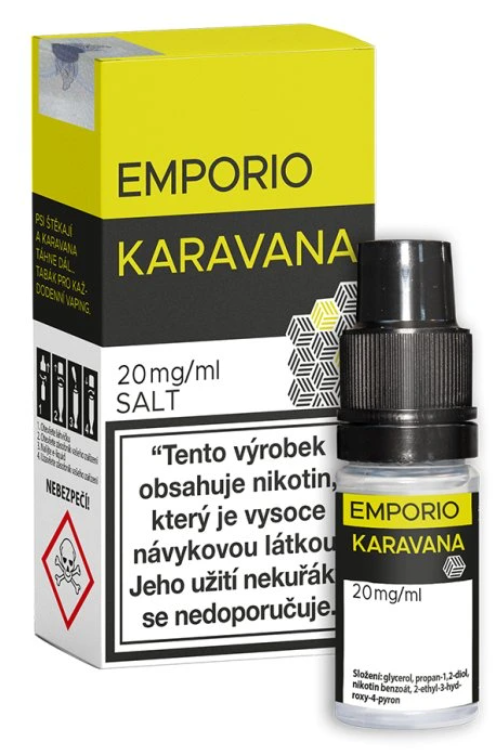 e-liquid EMPORIO Nic Salt Karavana 10ml Obsah nikotinu: 12 mg