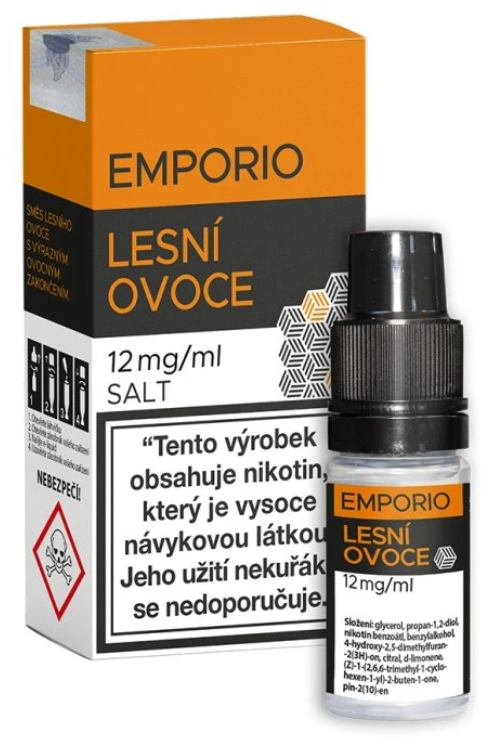 e-liquid EMPORIO Nic Salt Lesní Ovoce 10ml Obsah nikotinu: 12 mg