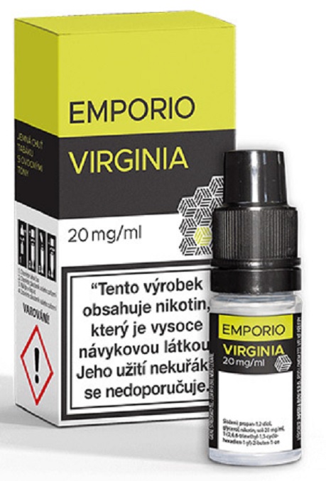 e-liquid EMPORIO Nic Salt Virginia 10ml Obsah nikotinu: 12 mg (obrázek 3)