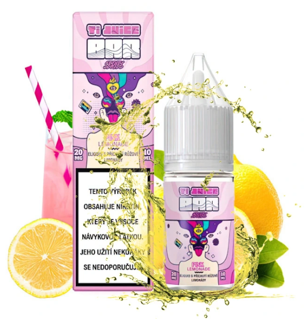 e-liquid TI Juice Bar Series - Pink Lemonade (Citrusová limonáda) 20mg 10ml Citrusová limonáda