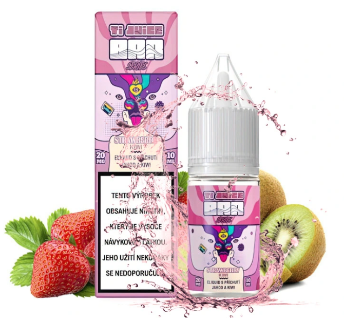 e-liquid TI Juice Bar Series - Strawberry Kiwi (Jahoda a kiwi) 20mg 10ml Jahoda a kiwi
