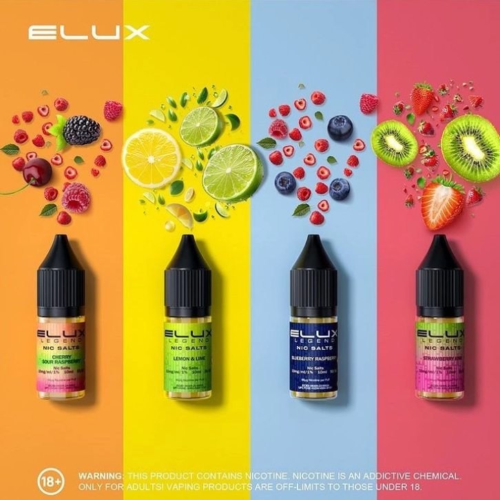 e-liquid Elux Legend Salts - Blueberry Cherry Cranberry (Borůvka, třešeň, brusinka) 20mg 10ml (obrázek 4)
