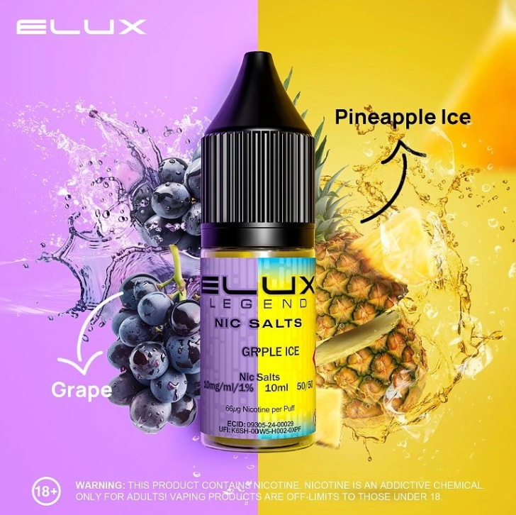 e-liquid Elux Legend Salts - Blueberry Cherry Cranberry (Borůvka, třešeň, brusinka) 20mg 10ml (obrázek 6)