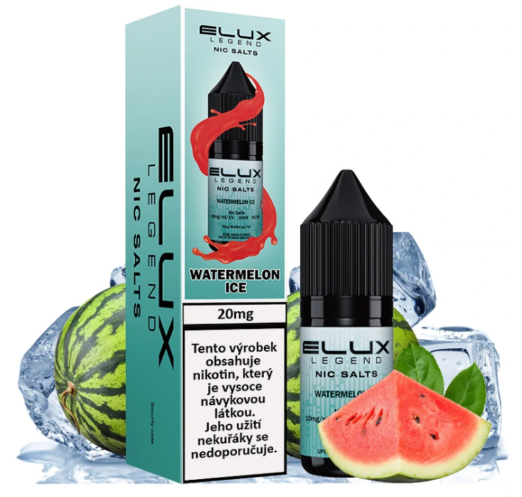 e-liquid Elux Legend Salts - Watermelon Ice (Chladivý meloun) 20mg 10ml