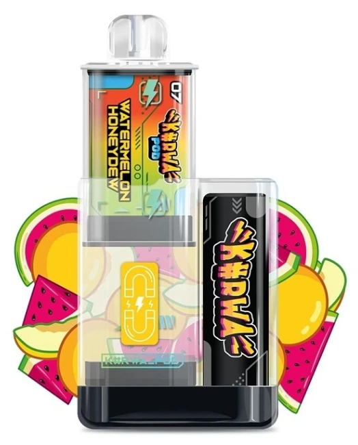 Kurwa Pod Kapsle 2ks – Watermelon Honeydew (Melounová směs) 20mg Melounová směs