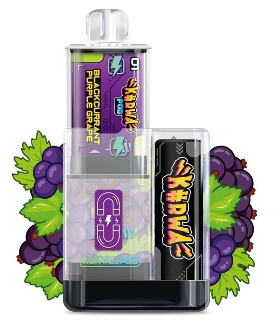 Kurwa Pod Kapsle 2ks – Blackcurrant Purple Grape (Černý rybíz, hrozno) 20mg Černý rybíz, hrozno