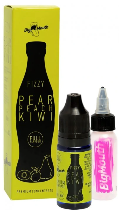 Příchuť Big Mouth FIZZY - Hruška, broskev, kiwi 10ml