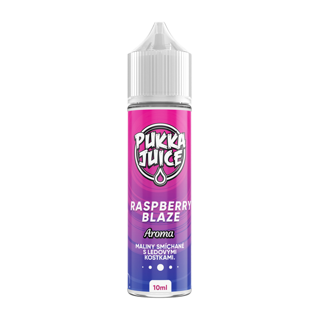 Levně Příchuť Pukka Juice S&V: Raspberry Blaze (Osvěžující malina) 10ml
