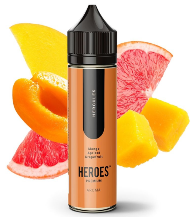 Pro Vape Příchuť ProVape Heroes S&V: Hercules (Mango, meruňka, grep) 10ml
