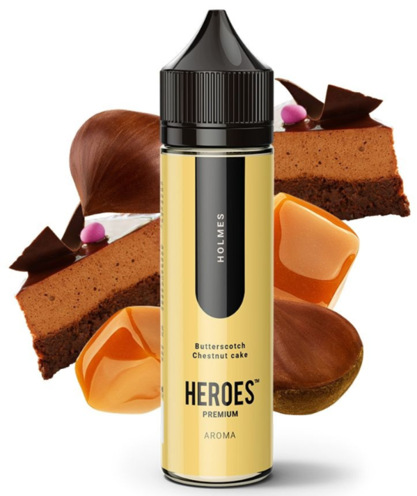 Pro Vape Příchuť ProVape Heroes S&V: Holmes (Kaštanový koláč a karamela) 10ml