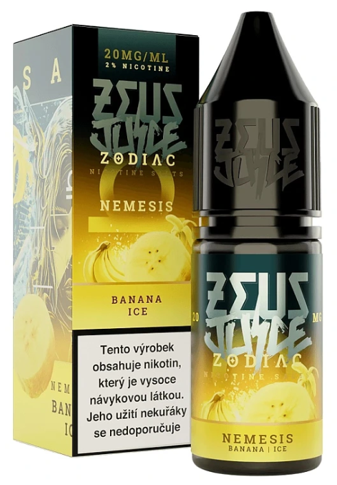 Zeus Juice Zodiac Salt - Nemesis (Chladivý banán) 10ml 20mg Chladivý banán