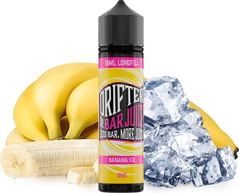 Juice Sauz Drifter Bar Juice S&V - Banana Ice (Chladivý banán) 16ml