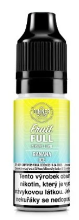 e-liquid Dinner Lady Bar Salts Fruit – FULL Banana Ice (Chladivý banán) 10ml 20mg
