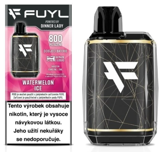 Dinner Lady FUYL POD Starter Kit - Watermelon Ice (Chladivý meloun) 15mg Chladivý meloun