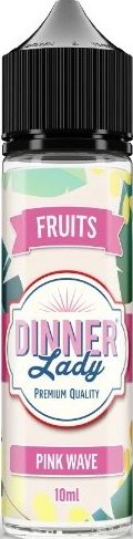 Dinner Lady Fruits S&V - Pink Wave (Jahoda, citron, kokos) 10ml