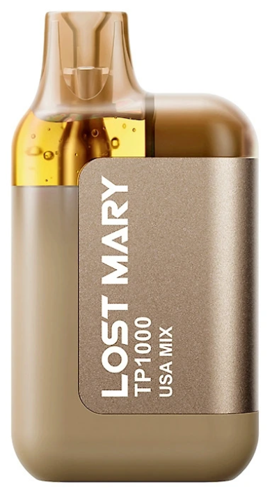 Lost Mary TP1000 jednorázová e-cigareta - USA MIX (Cigaretový tabák) 20mg