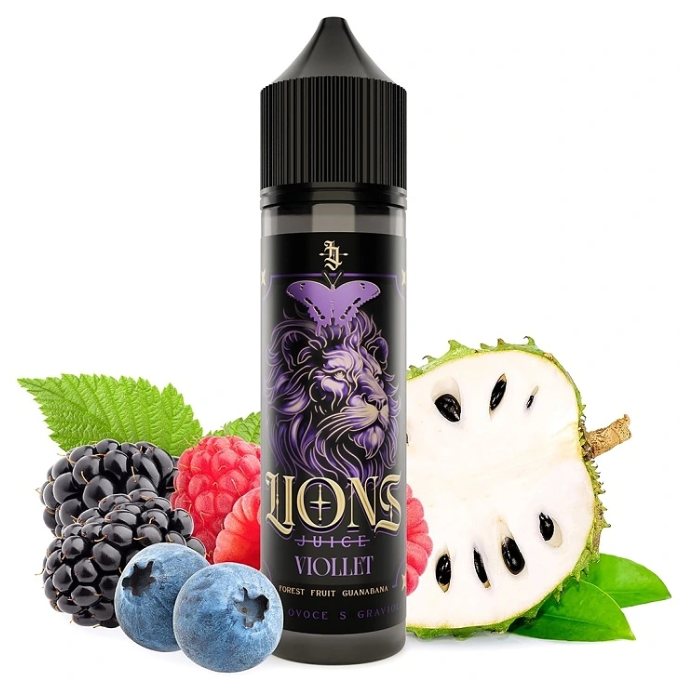 Lions Juice S&V - Viollet (Lesní ovoce s Graviolou) 10ml