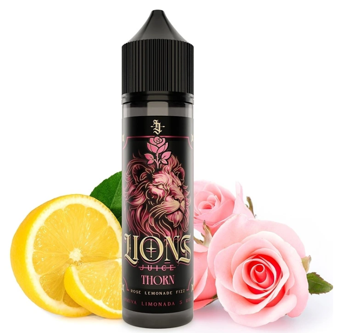 Lions Juice S&V - Thorn (Citrónová limonáda s nádechem růží) 10ml
