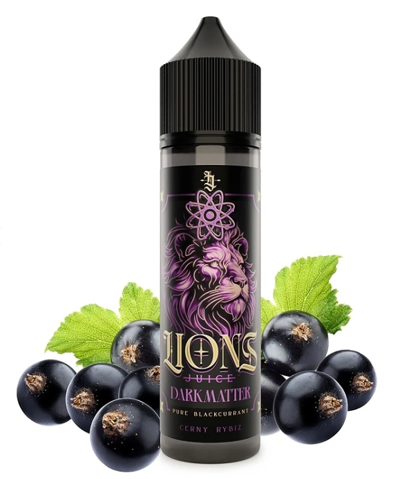 Lions Juice S&V - Darkmatter (Černý rybíz) 10ml