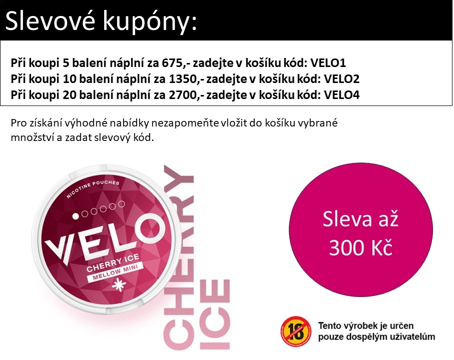 VELO Mini Cherry Ice - 4 mg