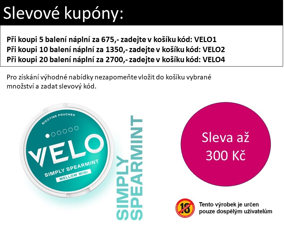 VELO Mini Simply Spearmint - 4 mg