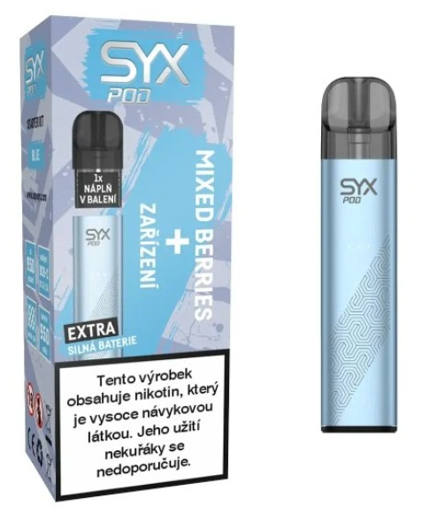 SYX POD Starter Kit 16,5mg Barva: Modrá