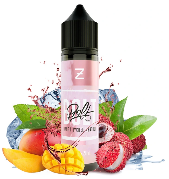 Příchuť Bolt by Zeus Juice S&V: Mango Lychee Menthol (Mango, liči, mentol) 10ml