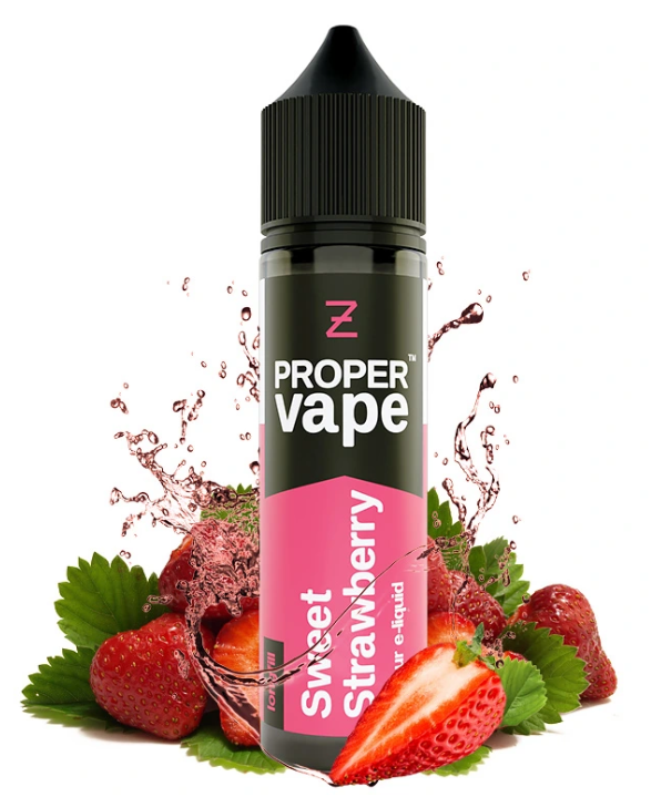 Příchuť Proper Vape by Zeus Juice S&V: Sweet Strawberry (Jahoda) 10ml
