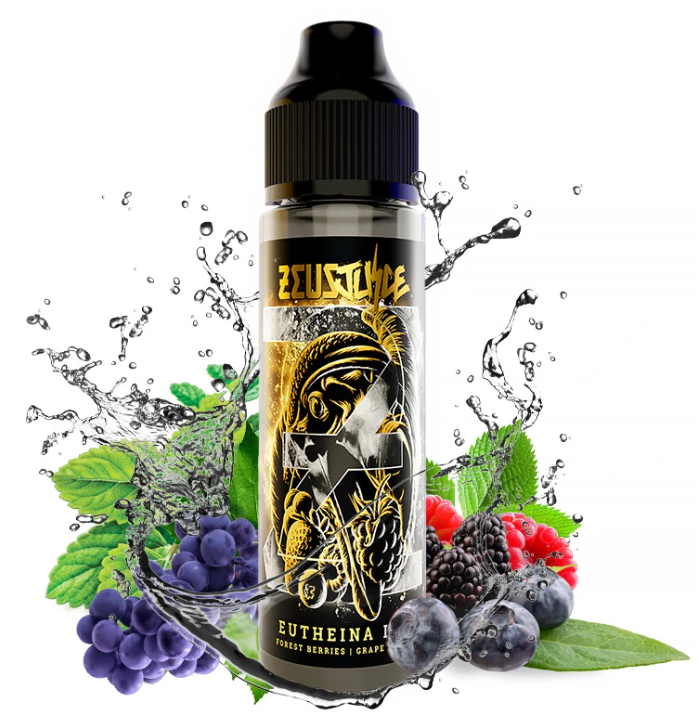 Příchuť Zeus Juice S&V: Eutheina ICE (Chladivé hrozno, lesní ovoce, máta) 10ml
