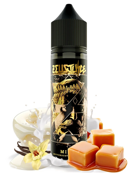 Příchuť Zeus Juice S&V: Midas (Vanilka, karamel) 10ml