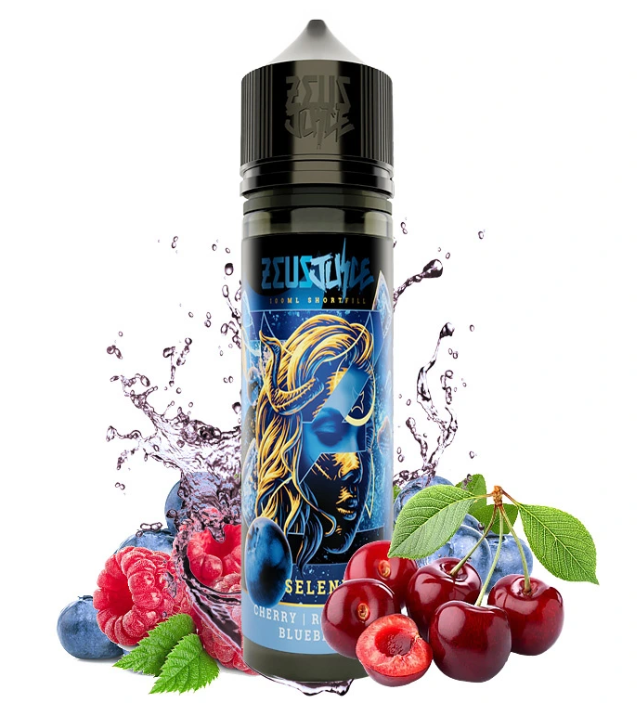Příchuť Zeus Juice S&V: Selene (Borůvka, třešeň, malina) 10ml