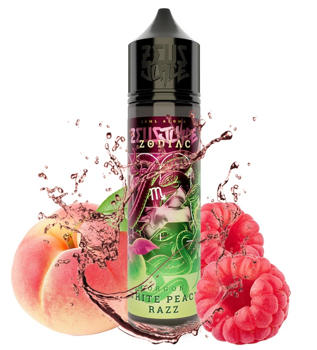 Příchuť Zeus Juice Zodiac S&V: Gorgon (Malina, broskev) 10ml