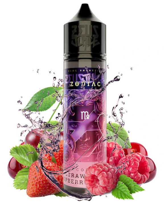 Příchuť Zeus Juice Zodiac S&V: Cora (Jahoda, malina, třešeň) 10ml