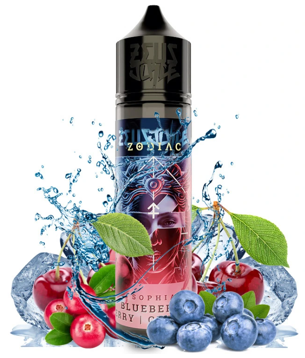 Příchuť Zeus Juice Zodiac S&V: Sophia (Chladivá borůvka, třešeň, brusinka ) 10ml