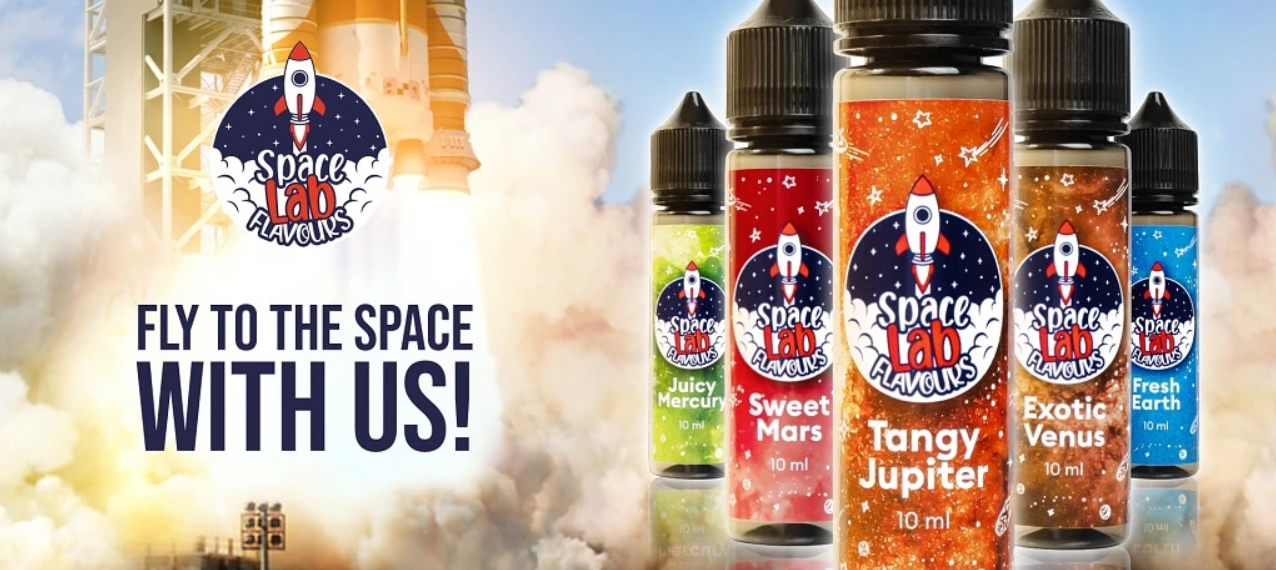 Příchuť Space Lab Flavours S&V: Exotic Venus (Chladivý ananas, mango, grapefruit) 10ml