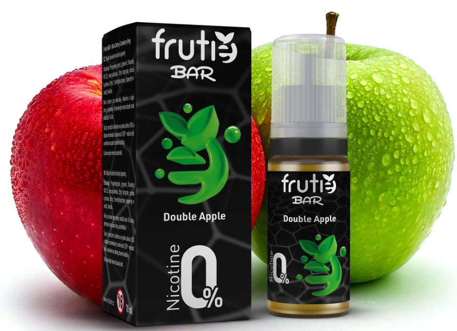 Frutie BAR – Double Apple (Jablko) 10ml Obsah nikotinu: 0 mg Jablko