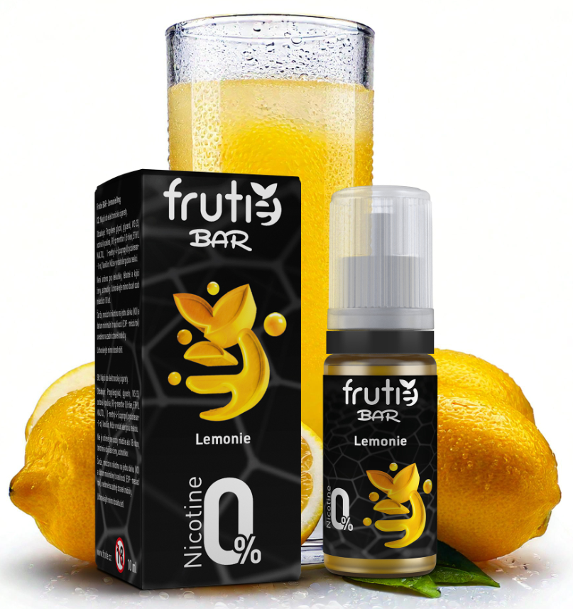 Frutie BAR - Lemonie (Citrusová směs) 10ml Obsah nikotinu: 0 mg Citrusová směs