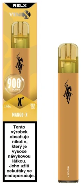 VENIX X2 jednorázová e-cigareta - Mango-X (Mango) 16mg