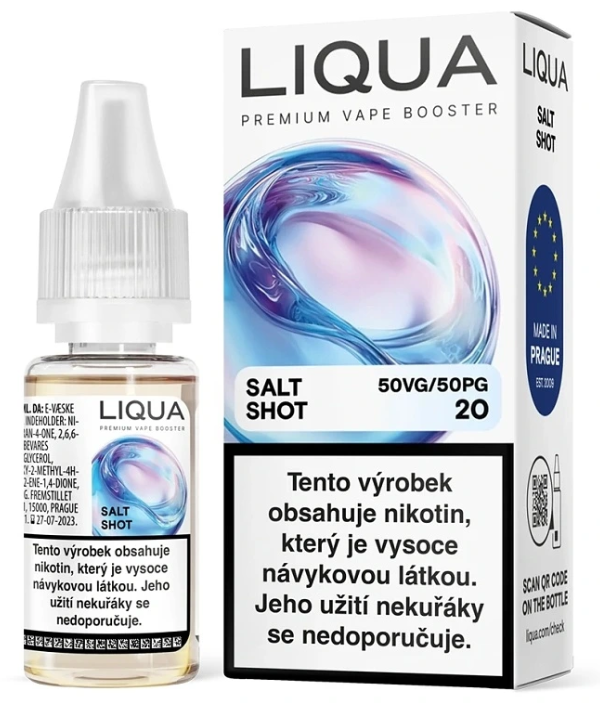 Liqua SALT SHOT - 50VG/50PG - 20mg - 10ml
